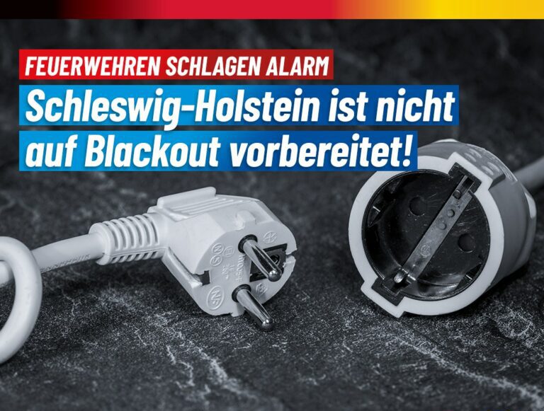 Schleswig-Holstein ist nicht ausreichend auf Blackout vorbereitet!