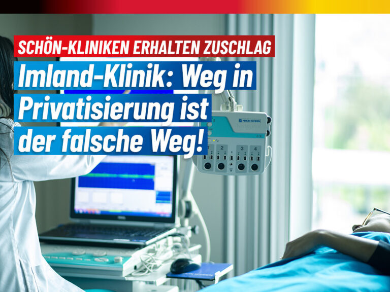 Imland-Klinik wird privatisiert – Schön-Kliniken erhalten den Zuschlag!